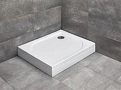 Душевой поддон прямоугольный со съемной панелью Radaway Delos D 90х75 левый купить в интернет-магазине сантехники Sanbest