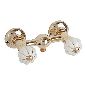 Смеситель для душа Migliore Olivia ML.OLV-5846.BO.DO золото/декор золото купить в интернет-магазине сантехники Sanbest