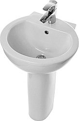 Раковина Sanita luxe Art Luxe 48 ARTSLWB01 белая купить в интернет-магазине сантехники Sanbest