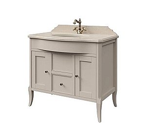 Тумба с раковиной со столешницей с ящиком Caprigo Valencia 100 для ванной в интернет-магазине Sanbest