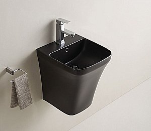 Раковина подвесная Gid Suspendido 36,5 Nb102bm 62209 черная матовая купить в интернет-магазине Sanbest