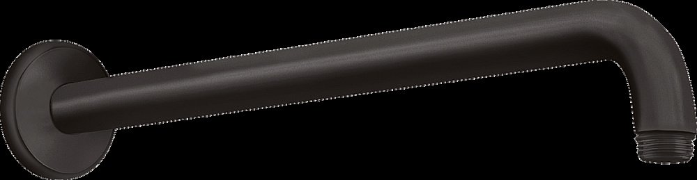 Держатель верхнего душа Hansgrohe 27413670 черный матовый купить в интернет-магазине сантехники Sanbest