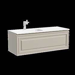 Тумба для раковины Sancos Very VR120LCE 120 левая Beige Soft купить в интернет-магазине сантехники Sanbest