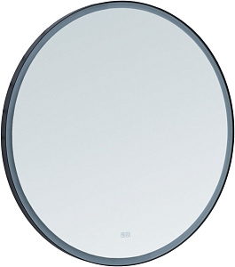 Зеркало Aquanet Тренд 90 черный в ванную от интернет-магазине сантехники Sanbest