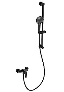 Смеситель для душа с гарнитуром WONZON & WOGHAND WW-AE3103-MB черный матовый купить в интернет-магазине сантехники Sanbest
