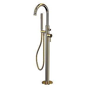Смеситель для ванны WhiteCross Y Y1233GL золото купить в интернет-магазине сантехники Sanbest