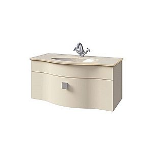 Тумба с раковиной Caprigo Nokturn 90 бежевая для ванной в интернет-магазине Sanbest