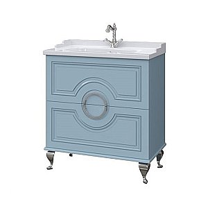 Тумба с раковиной с 2-мя ящиками Caprigo Valletta 80 для ванной в интернет-магазине Sanbest