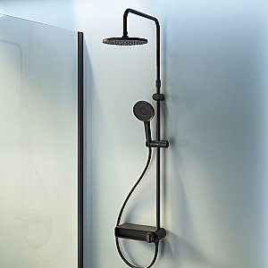 Душевая система AM.PM X-Joy F0785A622 черная купить в интернет-магазине сантехники Sanbest