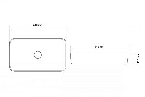 Раковина Excellent Cori 61 CEAC.3301.610.WH белая купить в интернет-магазине Sanbest