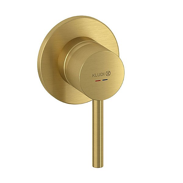 Смеситель для душа Kludi Bozz 38925N076 брашированное золото купить в интернет-магазине сантехники Sanbest