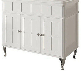 Тумба для раковины Caprigo Borgo 33427-021.000.00.05 100 белая купить в интернет-магазине сантехники Sanbest