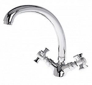 Смеситель для кухни Agger Retro-X A1700200 хром купить в интернет-магазине сантехники Sanbest