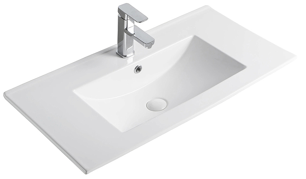 Раковина Gid Integrado 81 NYJ803-80 71111 белая купить в интернет-магазине Sanbest