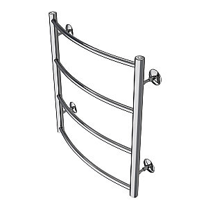 Полотенцесушитель водяной Azario VERONA П4 500х600 AZ04156 хром купить в интернет-магазине сантехники Sanbest