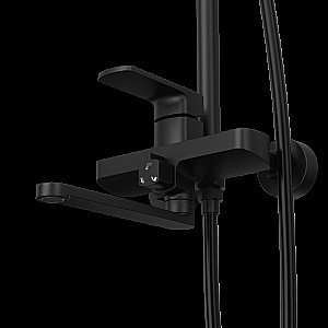 Душевая система Elghansa 2353520-2H-Black черная купить в интернет-магазине сантехники Sanbest