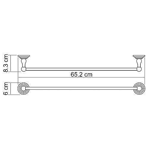 Полотенцедержатель WasserKRAFT Ammer К-7030 купить в интернет-магазине сантехники Sanbest