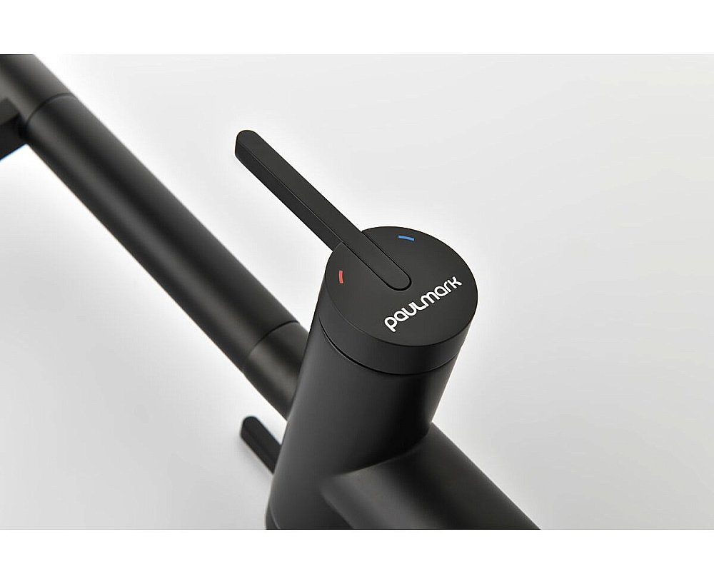 Смеситель для кухни Paulmark Gravity Gr213888-AN антрацит купить в интернет-магазине сантехники Sanbest