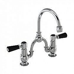 Смеситель для раковины Burlington KE27-QT BLA купить в интернет-магазине сантехники Sanbest