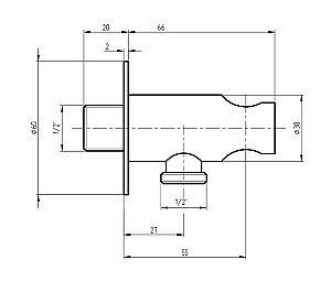 Держатель ручного душа Migliore ERMITAGE MINI 30865 черный матовый купить в интернет-магазине сантехники Sanbest