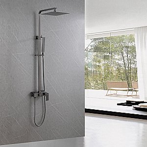 Душевая система Abber Daheim AF8220NGL никель купить в интернет-магазине сантехники Sanbest