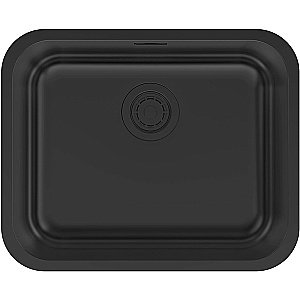 Кухонная мойка Paulmark Vello 53 VE53-MBN черная матовая купить в интернет-магазине сантехники Sanbest