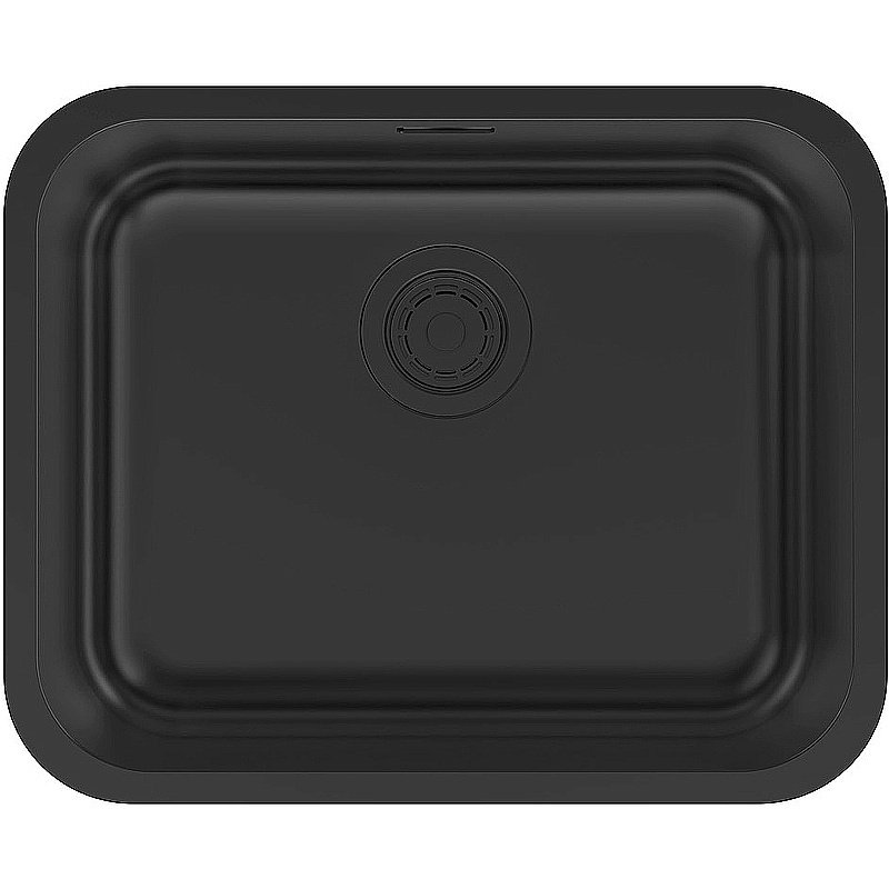 Кухонная мойка Paulmark Vello 53 VE53-MBN черная матовая купить в интернет-магазине сантехники Sanbest