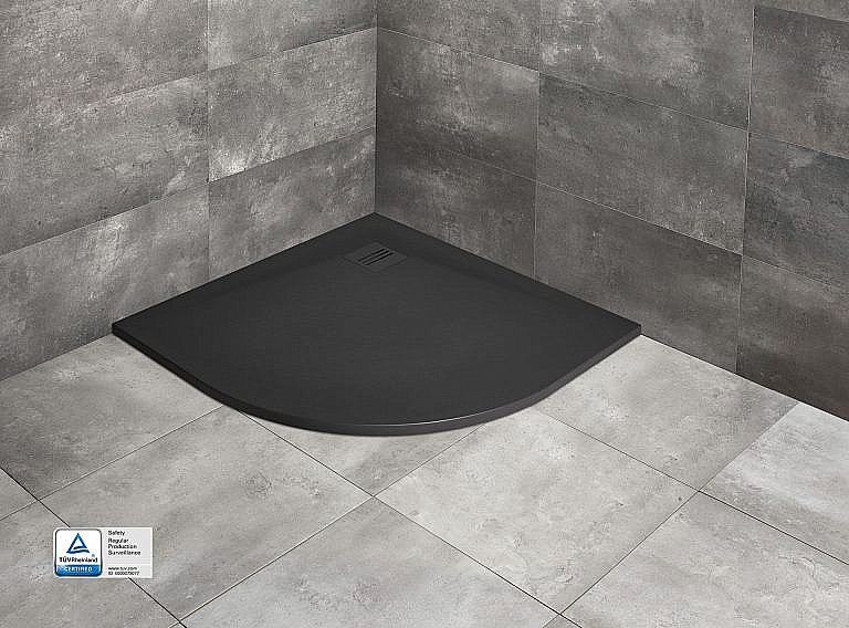 Душевой поддон Radaway Kyntos A black 90x90 HKA9090-54 черный купить в интернет-магазине Sanbest