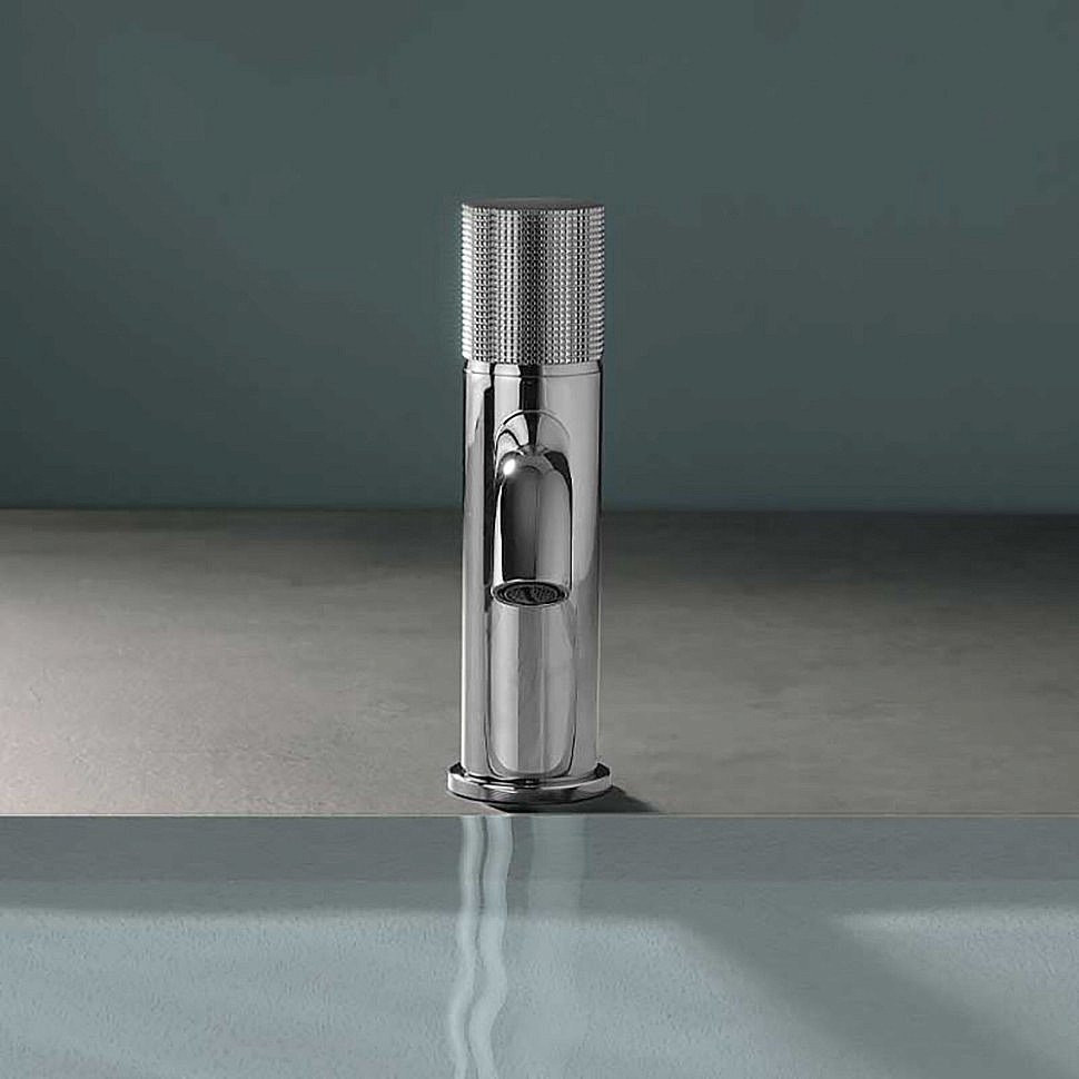 Смеситель для раковины PAINI Cox grip 7GCR205O хром купить в интернет-магазине сантехники Sanbest