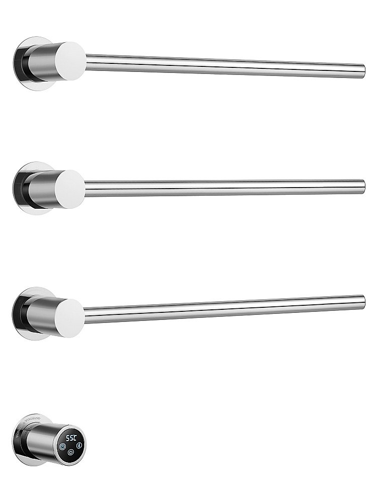 Полотенцесушитель электрический встраиваемый WONZON & WOGHAND HAMBURG, Хром (WW-AL313-CR) купить в интернет-магазине сантехники Sanbest