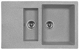 Мойка кухонная Kaiser KM2M-5080 G серая купить в интернет-магазине сантехники Sanbest