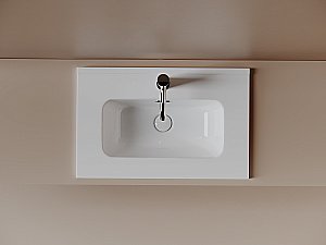 Раковина Ceramica Nova Compact CN7025 белая купить в интернет-магазине Sanbest