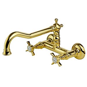 Смеситель для кухни Migliore CUCINA PRINCETON ML.CUC-852 золото купить в интернет-магазине сантехники Sanbest