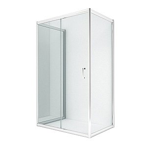 Душевой уголок NEW TRENDY NEW VARIA 120x80 K-0512 стекло прозрачное/профиль хром купить в интернет-магазине Sanbest