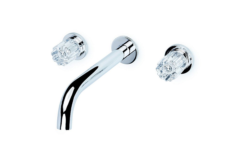 Смеситель для раковины Boheme ELEGANTE 152-2-CR-EL хром купить в интернет-магазине сантехники Sanbest