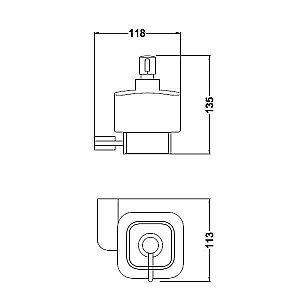 Диспенсер Schein Allom  купить в интернет-магазине сантехники Sanbest