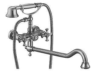 Смеситель для ванны Zorg Antic A 7001WDN-SL купить в интернет-магазине сантехники Sanbest