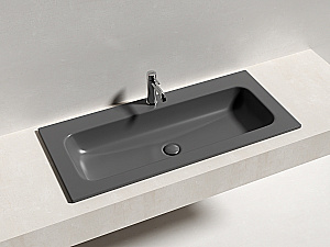 Раковина Ceramica Nova 101 CN7013MDH темный антрацит матовый купить в интернет-магазине Sanbest