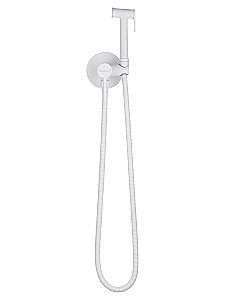 Смеситель с гигиеническим душем встраиваемый WONZON & WOGHAND STICK, Белый матовый (WW-88829902-MW) купить в интернет-магазине сантехники Sanbest