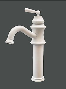 Смеситель для раковины Milacio Yeste MC.507.WH белый купить в интернет-магазине сантехники Sanbest