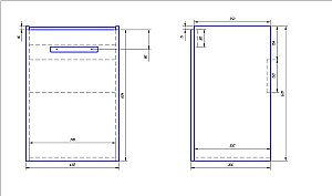 Тумба с  раковиной подвесная/напольная Dreja ALMI 50 белый глянец для ванной в интернет-магазине Sanbest