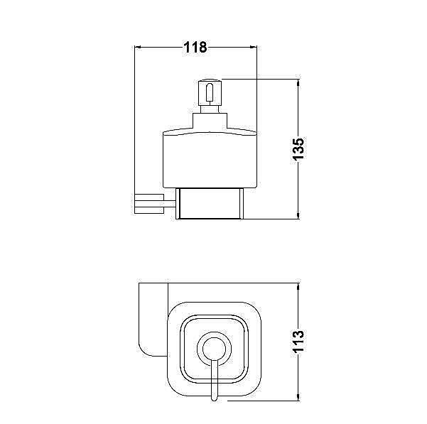 Диспенсер Schein Allom  купить в интернет-магазине сантехники Sanbest