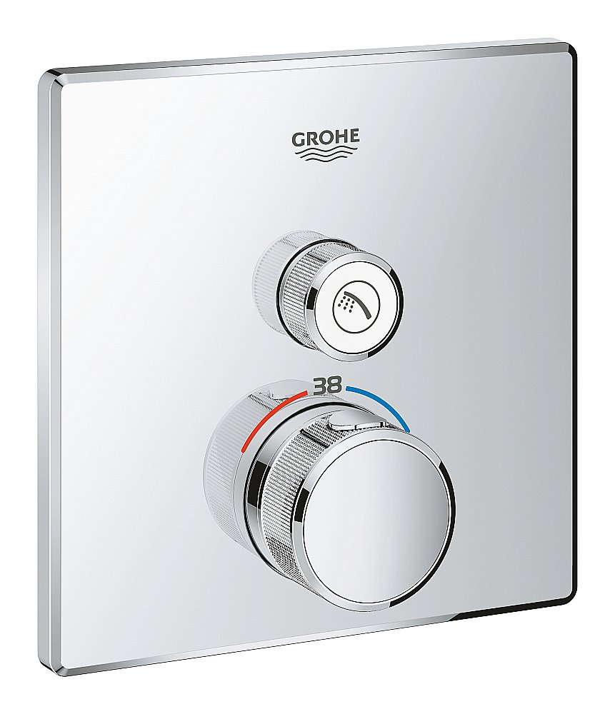 Смеситель для душа Grohe Grohtherm SmartControl 29123000 хром купить в интернет-магазине сантехники Sanbest