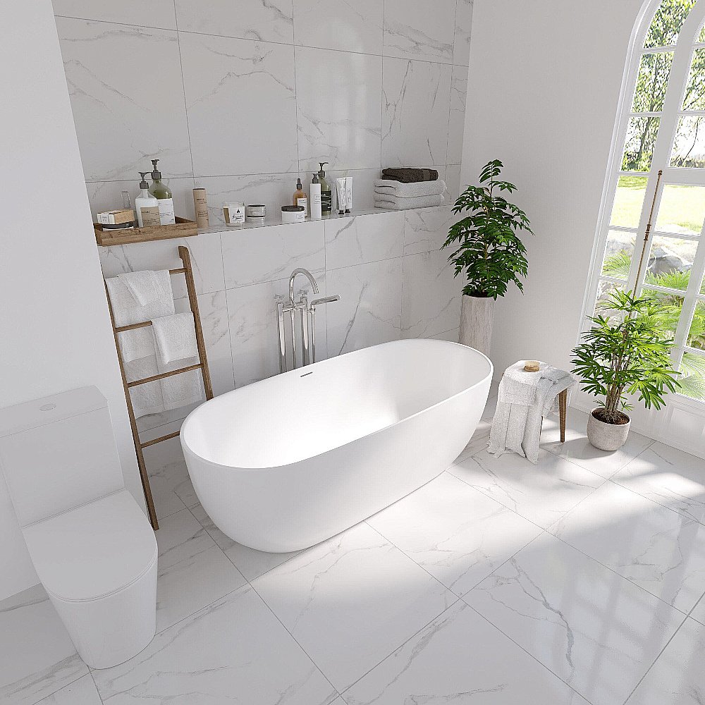 Ванна акриловая Grossman Classic GR-2502 160х80 белая купить в интернет-магазине Sanbest