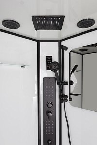 Душевая кабина с сенсором Niagara Premium NG-6902-01G BLACK 100x100 купить в интернет-магазине Sanbest