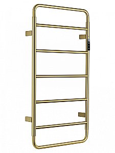 Полотенцесушитель электрический WONZON & WOGHAND WISMAR, Брашированное золото (WW-AL202-BG) купить в интернет-магазине сантехники Sanbest