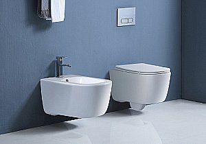 Биде Aquatek Лугано AQ1002-00 белое купить в интернет-магазине Sanbest