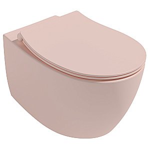 Унитаз подвесной Isvea Sentimenti Neo 10AR02010SV-2S лососевый матовый, безободковый купить в интернет-магазине Sanbest