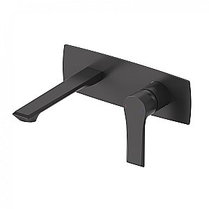 Смеситель для раковины встраиваемый WONZON & WOGHAND BRILLIANT, Черный матовый (WW-88869079-MB) купить в интернет-магазине сантехники Sanbest