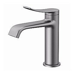 Смеситель для раковины Creavit Lua LU1500GR оружейная сталь купить в интернет-магазине сантехники Sanbest